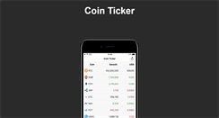 Desktop Screenshot of cointicker.info